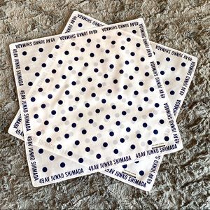 49 AV JUNKO SHIMADA HANDKERCHIEF/Bandana, set of 2